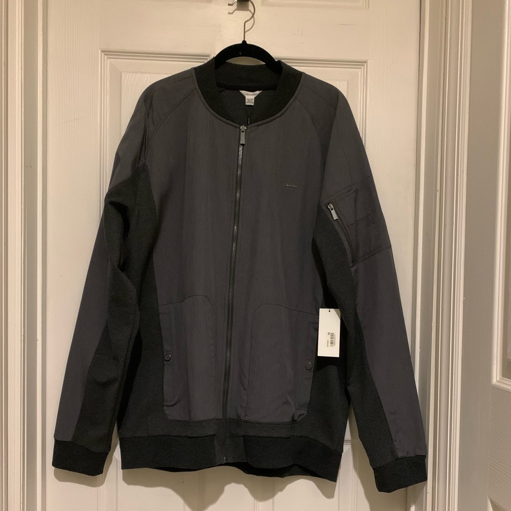 Calvin Klein Gunmetal Gray Men’s Jacket - XXL